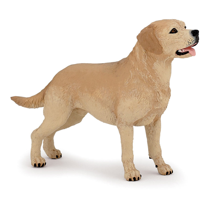 PAPO Dog and Cat Companions Labrador Toy Figure, Yellow (54029)