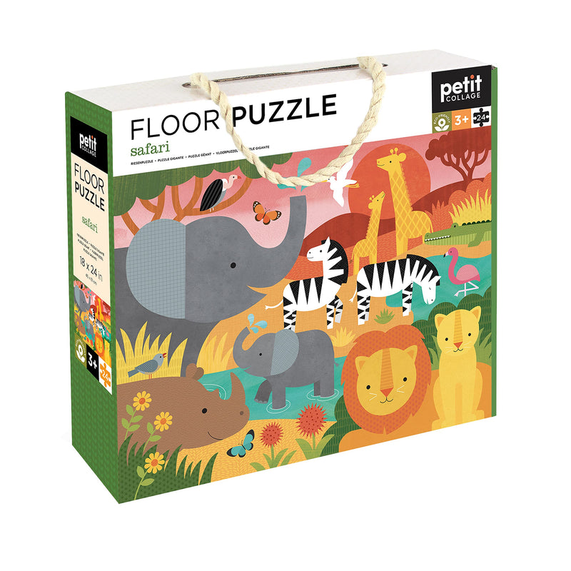 Petit Collage Safari Floor Puzzle, 0810073341913