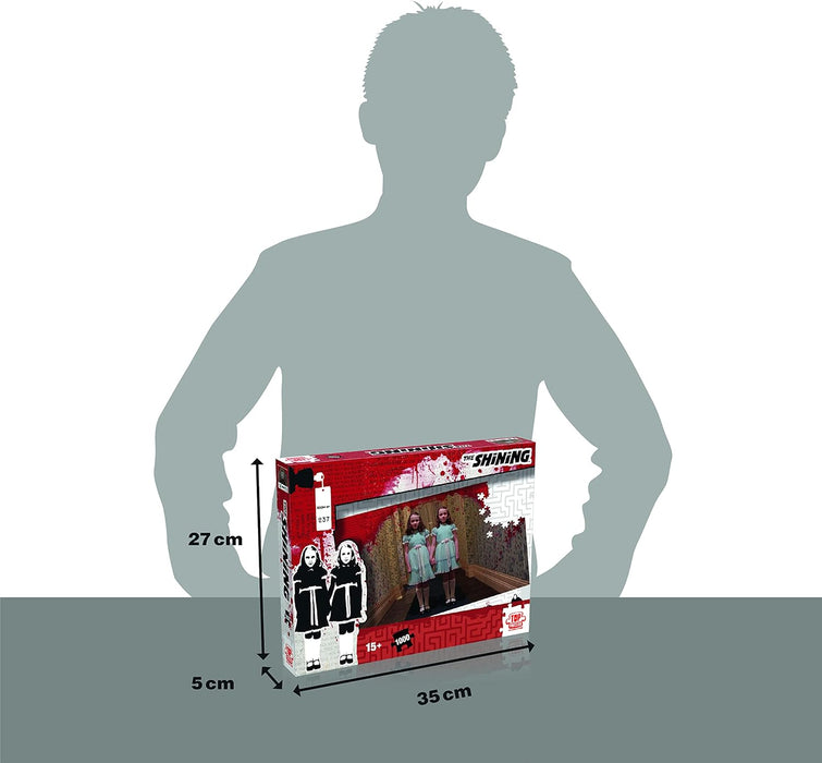 Winning Moves Puzzle de 1000 Piezas El Resplandor - Rompecabezas con 1000 Piezas Adultos y Niños