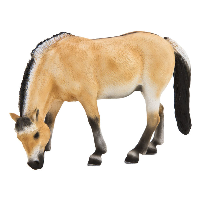 ANIMAL PLANET Farm Life Fjord Mare Toy Figure, Tan/Black (387148)
