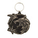 Pyramid International The Witcher Keyring (Wolf Swallow Star Design), Rubber Fob 4.5 x 6cm - Official Merchandise