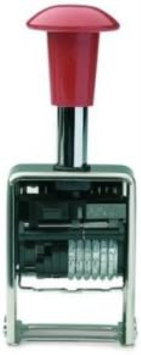 Trodat 5756 Numberer Self Inking Metal Sequential Automatic Stamp