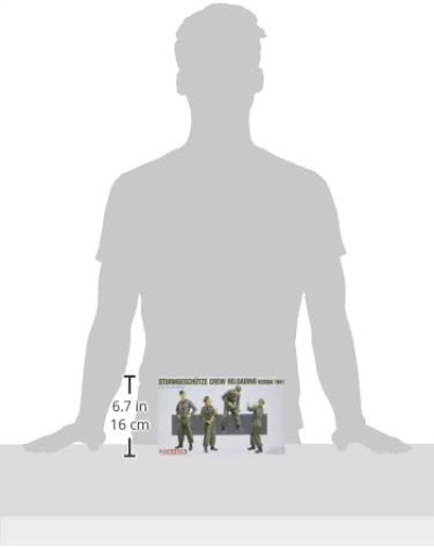 Dragon Models USA DRA6192 1/35 Sturmgeschϋtze Crew Reloading, Russia 1941 (4 Figure Set