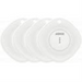 AEROZ TAG-1000 White (4-Pack) Key Finder for Use with iPhone - Works with Apple Find My App