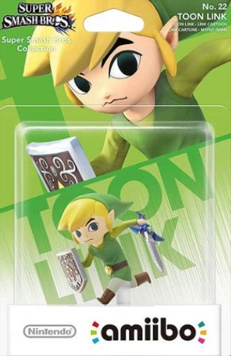Nintendo Toon Link No.22 amiibo Wii U/3DS No.22 Smash Toon Link