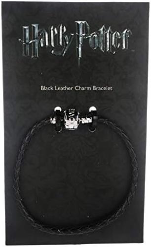 Black Leather Harry Potter Charm Bracelet For Slider Charms