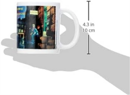 Pyramid International AFMG24694 David Bowie (Ziggy Stardust) Official Boxed Ceramic Coffee/Tea Mug, Paper, Multi-Colour, 11 x 11 x 1.3 cm