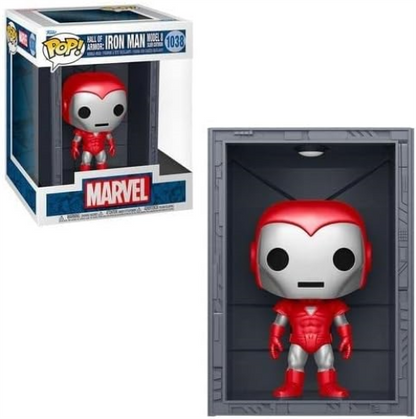 Funko Pop! Deluxe: Marvel HoA - Iron Man - MK8 SlvrCenturion - Metallic - Collectable Vinyl Figure - Gift Idea - Official Merchandise - Toys for Kids & Adults - Movies Fans