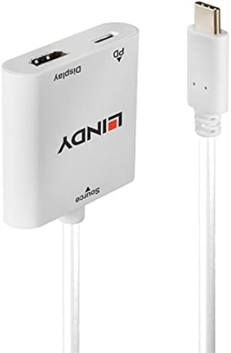LINDY USB 3.1 Type C to HDMI 4K60 Converter with Power Delivery