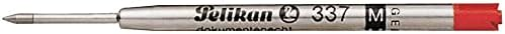 Pelikan 337 M Ballpoint Pen Refills (Pack of 5 Colour red