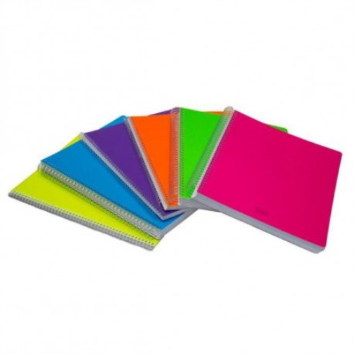 Cf6 Quaderno Spirale A5 1R 70F Fluo