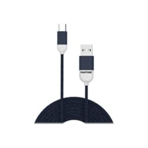 Celly PTTC0015N Pantone Type-C Cable, 2.4A Output, 1m Length