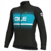 Alé Clothing Blend Solid LS Jersey Black/Turqu XS