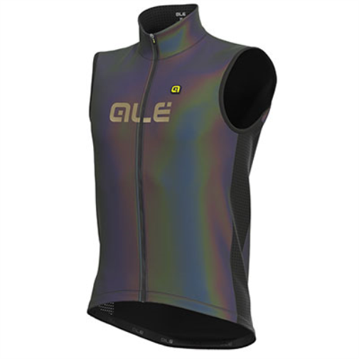 Alé Cycling Guscio Gilet réfléchissant irisé, XS Homme