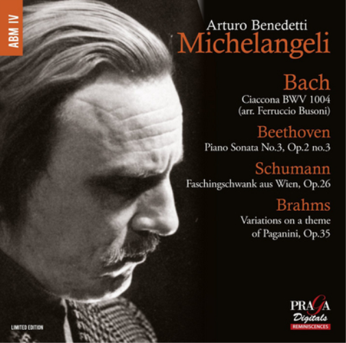 Arturo Benedetti Michelangeli: Bach - Ciaccona, BWV1004/...