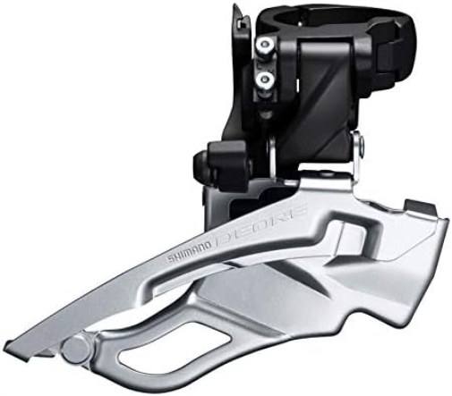 Shimano Deore T6000-H triple front derailleur, conventional swing, dual pull, 63-66