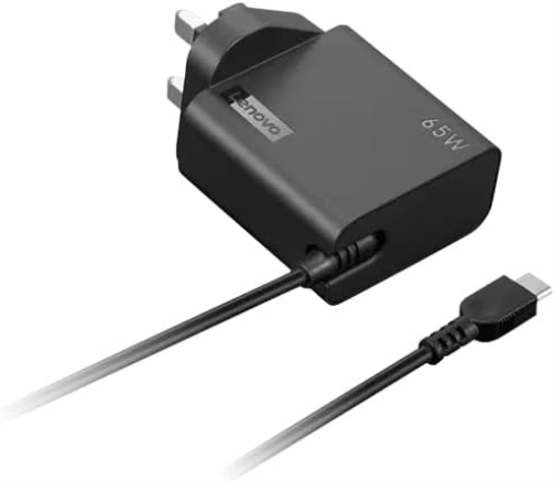 Lenovo 65W USB-C Wall Adapter UK power adapter/inverter Indoor Black