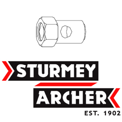 Sturmey Archer Archer Axle Nut HMN129 Silver