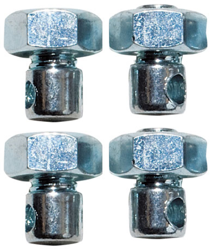 Weldtite WEL8010 Mudguard Nut and Bolt - Silver