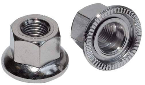 Weldtite WEL8033 Track Nut - Silver, 1cm