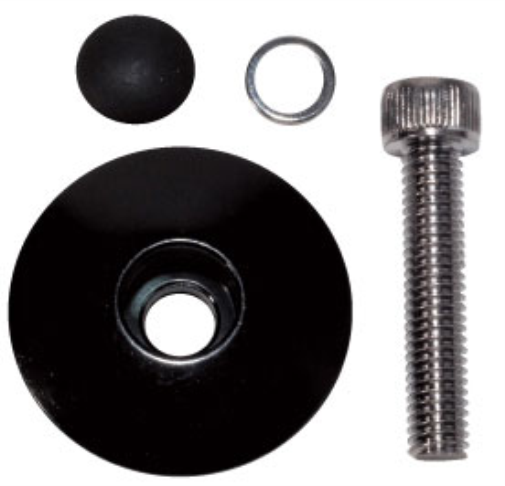 Weldtite Ahead Top cap And Bolt 11/8 (X1