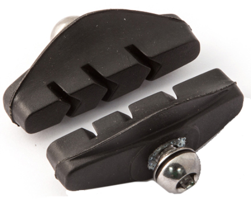 Clarks CP 250 Road Brake Pads Integral Caliper Brake Holder for Shimano and Other Systems, 50 mm, Black (Set of 2