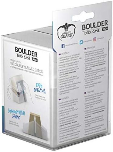 Ultimate Guard Boulder 100+ Deck Case Frosted Frosted 100+