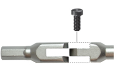 Bondhus Hex Pro Swivel Head Hex Key - 8mm