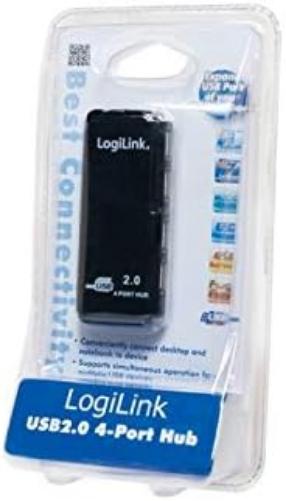 LogiLink USB 2.0 4 Port Mini Bus Powered Hub