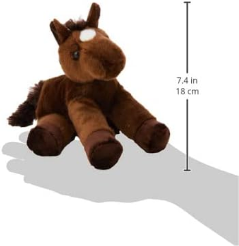 Aurora World 16486 Mini Flopsies Chestnut Horse Toy ,Brown,8-Inch Single