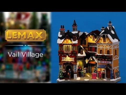 Lemax Village Collection Alpine Winter Shops, B/O (4.5V) #25869