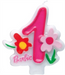 Hello- Candles, Pink, 7475