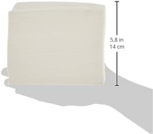 250 PAPSTAR Servietten weiB 3-lagig 8,25 x 8,25 cm