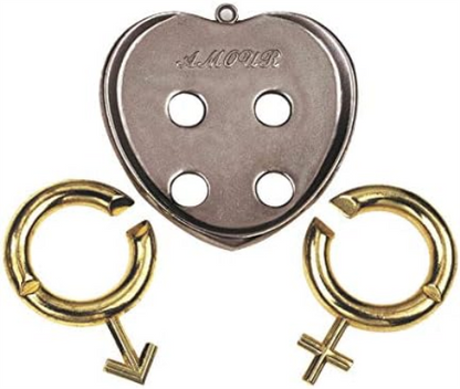 Eureka 515082" Huzzle Cast Amour Puzzle