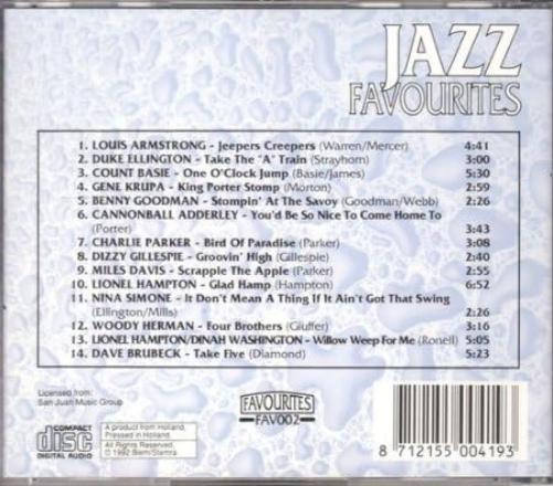 Jazz Favourites