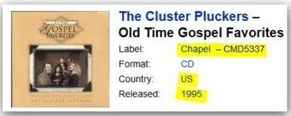 Old Time Gospel Favorites