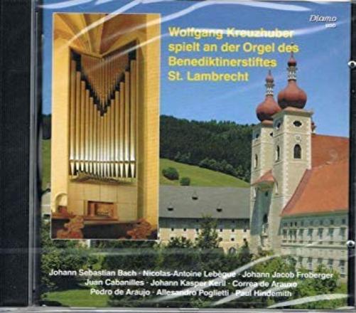 Wolfgang Kreuzhuber spielt an der Orgel des Benediktinerstiftes St. Lambrecht
