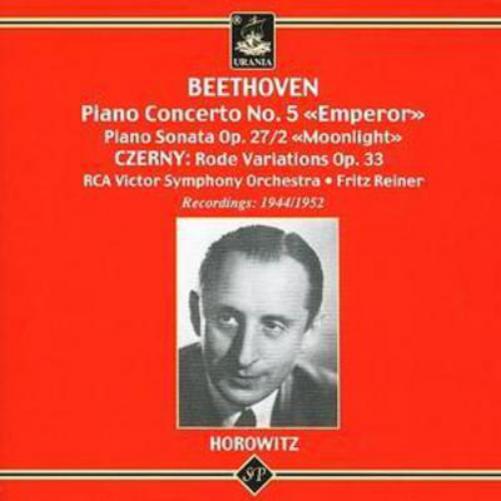 Horowitz Plays Beethoven and Czerny (Reiner)