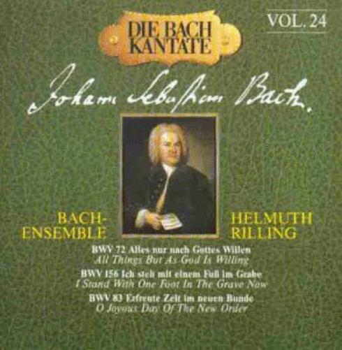 Bachkantate Vol.24(Bwv 72,83,156