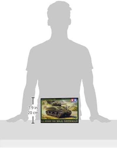 Tamiya 1/48 Military Miniature Series No. 23 American Storm Trooper M4 A1 Sherman Tank 32523