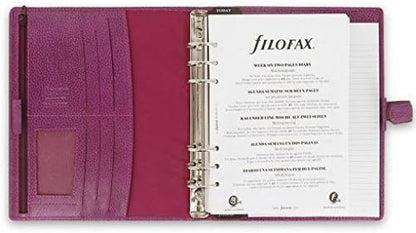 Filofax Finsbury Ipad Organiser Raspberry