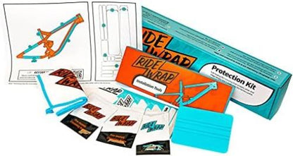 RideWrap Covered Protection Road and Gravel Fork Kit Vinyl Matte Clear