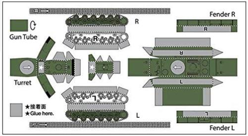Tamiya 35372-000 35372 Russian Heavy Tank KV-1F 1941 Early Prod. 1:35 Plastic Model Kit