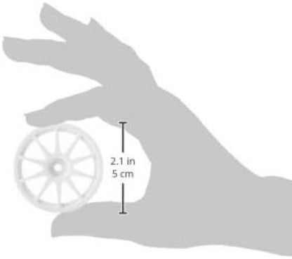 Tamiya Jaccs Accord 300050732 Wheel Rims, 2, 26 mm, White