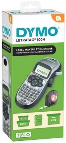 DYMO LetraTag LT-100H Beschriftungsgerät – Silver Edition INKL, Battery (2174577) Brand