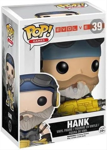 POP! Vinyl Evolve Hank Action Figure Playsets