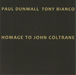 Homage to John Coltrane
