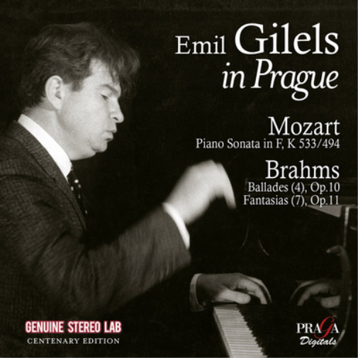 Emil Gilels in Prague