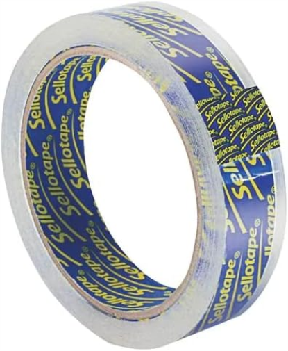 Sellotape Super Clear Tape 24mm x 50m (6 Pack) 1569087