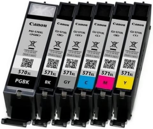 Canon Originaltinte CLI-571XL Y, Größe XL, Gelb, Recyclebare Verpackung